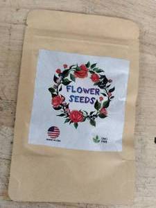 lot 4082 image: Garland Chrysanthemum Flower Seeds GMO Free Made in USA