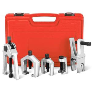 lot 4097 image: NYXOVA Ball Joint Separator Kit, 5pcs Pitman Arm Puller, Tie Rod End Tool Set
