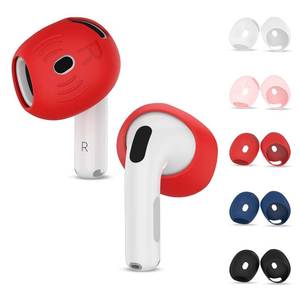 lot 4118 image: 5 Pairs for AirPods 4 Ear Tips Cover, Silicone AirPod 4 Earbuds Cover Anti Slip Soft Air Pod 4 Accessories Compatible with Airpods 4th Generation 2024 Fit in Charging Case - 5 Color