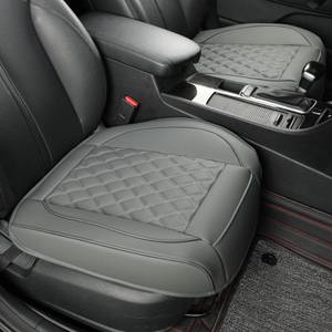 lot 5164 image: Vankerful 2 Pack Leather Front Car Seat Covers,Bottom Seat Covers for Cars,Driver Car Seat Cover,Luxury Seat Protectors,Waterproof,Anti-Slip,Full Wrap,for Most Vehicles,Sedan,Truck,SUV(Grey)