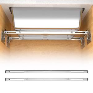 lot 5203 image: 71-100cm Undermount Sink Brackets Kit, Adjustable Stainless Steel Support