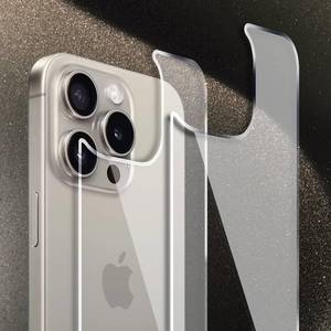lot 6434 image: Shacoryze for iPhone 15 Pro Max Back Glass Protector (2-Pack), iPhone 15 Pro Max Back Screen Protector Rear Tempered Glass HD Clarity (6.7 inch)