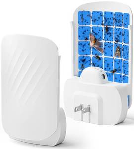 lot 6477 image: WowCatch Plug-in UV Light Flying Insect Trap for Indoors