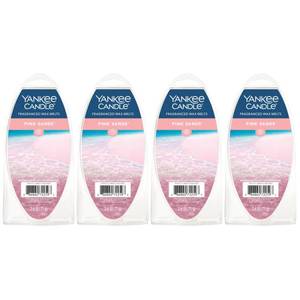 lot 8205 image: Yankee Candle Scented Wax Melts for Wax Warmers, Candle Wax Melts Refills, Long Lasting Home Fragrance, Pink Sands 6 Count (Pack of 4)