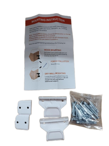 lot 14025 image: Gate Mounting Hardware Kit with Installation Instructions and Fasteners