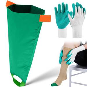 lot 14347 image: Vicenpal 2pcs Easy Slide Compression Stocking Aid Device with Donning Glove