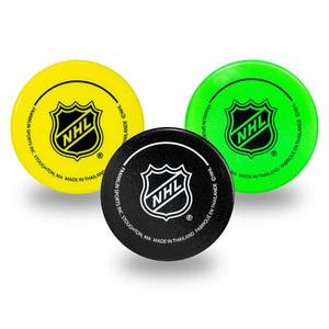 lot 14353 image: Franklin Sports NHL Mini Foam Hockey Pucks - 2 Pack - Assorted