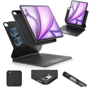 lot 14376 image: ESR for iPad Air 13 Inch Case Keyboard, Multi-Mode Magnetic Stand