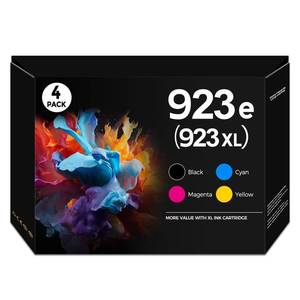 lot 14391 image: 923XL 923e 923 XL Ink Cartridges Compatible for Officejet 8125e 8120e 8135e 8130e Ink Replacement for HP 923 XL HP923 Combo Pack with HP Office Jet Pro 8125e 8120e 8120 8130e 8135e 8135 8139e Printer