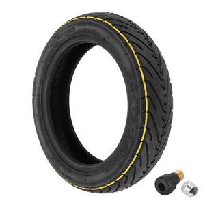 lot 14392 image: ZAITUO 6070-6.5 10-inch Rubber Explosion-proof Tubeless Tire  Schrader Straight nozzle Replacement for Segway Ninebot Max G30LP G30 G30E Electric Kick Scooter Tyre Wheel Parts (1)