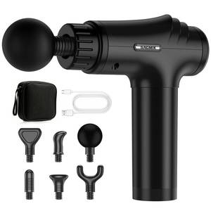 lot 14401 image: Youdgee Massage Gun, 30 Speeds, 6 Heads, Quiet Deep Tissue Muscle Massager