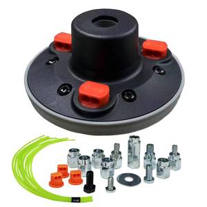 lot 20159 image: SIMUSI Universal Weed Eater Head, Easy Load String Trimmer Head Replacement Weed Wacker Head for Echo, Ego, Dewalt, Stihl, and Husqvarna, Includes 12pcs 1FT-0.095 Trimmer Line