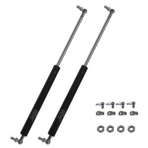 lot 20175 image: Gas Spring Prop Struts Shock Lift Supports 14 Inches 50lb with L Mount for RV Bed Floor Hatch Trap Door TV Cabinet Heavy Duty Box Lid Window (50lb, 14in)