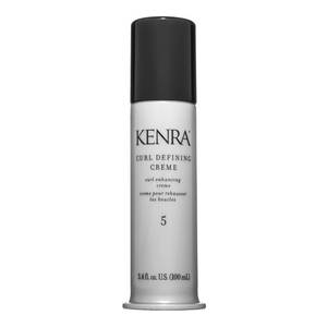 lot 20181 image: Kenra Professional Curl Defining Cr�me 5  Texture Enhancing Styler  Tames Frizz & Flyaways  Refines and Seperates Curls & Waves  Helps Resist Humidity  Medium To Coarse Hair  3.4 fl. oz
