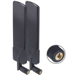 lot 20198 image: 5G LTE Antenna, 600-6000MHz SMA Male for Cellular Routers, 2-Pack