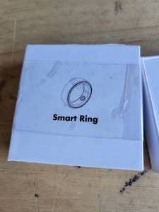 lot 20211 image: Smart Ring with USB Magnetic Charging Cable (Size 8)