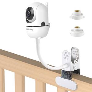 lot 20235 image: tihii Baby Monitor Mount Compatible with HelloBaby for HB6550 HB6560 HB65 HB6351 HB40 HB6339 HB6336, ANMEATE SM935E Monitor, Adjustable Baby Monitor Stand Flexible Clip Clamp Mount No Drilling