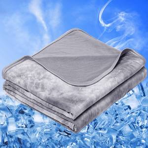 lot 20238 image: inhand Cooling Blanket King Size for Hot Sleepers (90x108, Gray)