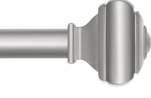 lot 19979 image: USFOOK Silver Curtain Rod, 32-58
