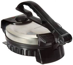 lot 1722 image: Brentwood TS-127 Stainless Steel Non-Stick Electric Tortilla Maker, 8-Inch