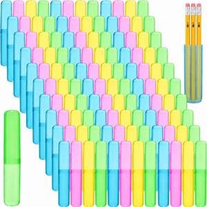 lot 1732 image: Jeyiour 120 Pcs Travel Toothbrush Holder Bulk Portable Toothbrush Case