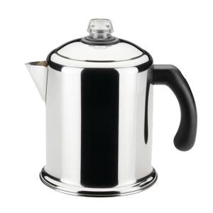 lot 1748 image: Farberware Classic Stainless Steel Yosemite Coffee Percolator, 8-Cup