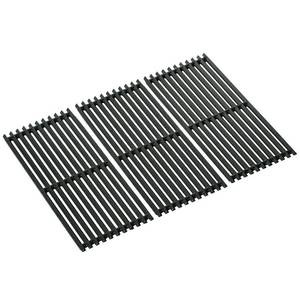 lot 1764 image: A 463355220 17 Cast Iron Grill Grates for Charbroil TRU Infrared 3 Burner