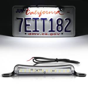 lot 2279 image: LivTee License Plate LED Light, Extremely Bright Assembly for Trailer UTV ATV Truck RV Boat, Xenon White(6000K)