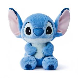 lot 2305 image: MINISO Disney 10 Stitch Plush Stuffed Animal, Cute Stuff Palm Pals with Fuzzy Texture and Embroidered Details, Squishy Toy, Flexible Ears, Stitch Gift for Girls Plushy Suitable for All Ages