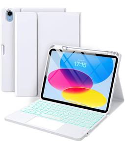 lot 2306 image: Harvopu for iPad A16 11th10th Generation Case with Keyboard, Folio Cover