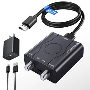lot 2310 image: kurtmark HDMI to RF Modulator with 1.2M HDMI Cable & Power Adapter
