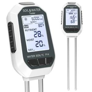 lot 2313 image: Buladeke Moisture Meter for Plants,7-in-1 Digital Soil Tester Kit