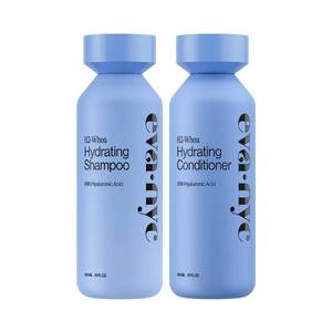 lot 2343 image: Eva NYC Hyaluronic Acid Hydrating Shampoo and Conditioner Set - Add Moisture  Shine - Restore Hydration  Soften - All Hair Types - Gentle Cleanse, High Lather - Jasmine Scent - 10 floz (Pack of 2)