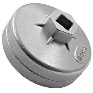 lot 2355 image: ISDVBUY 74mm Oil Filter Wrench, 14 Flutes, Filter Socket Wrench 1 Pack