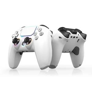 lot 2367 image: Wireless PS5 Controller Hall Effect Anti-Drift Joystick Gaming Gamepad with Programmable Back Paddles Macro Turbo Dual Vibration 6-Axis Gyro Bluetooth 5.0 RGB 3.5mm Audio Jack for PS5 Slim Pro PC