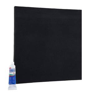 lot 2391 image: ZERITO Silicone Rubber Sheet, 60A Rubber Gasket Material, 18 (.125) Thick x 12 W x 12 L Rubber Sheet Use for DIY Gaskets, Pads, Seals, Crafts, Supports, Liner, Bumpers, Leveling, Flooring, Abrasion
