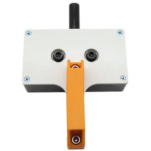 lot 5239 image: Efficient Cable Pulling Tool - Portable Wire Puller for Hidden Pipe Wiring and Wall Conduit, Drill-Powered, Handheld Assistant Tool for Electricians (Orange)