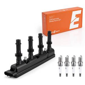 lot 5240 image: Autoexact Ignition Coils and Iridium Spark Plugs Set Fit for Chevy 2011-2015 Cruze 2015-2021 Trax 2012-2020 Sonic 2016 Cruze Limited Buick 2013-2021 Encore 1.4L, #UF669 2667, 1 Coil Pack  6 Plugs