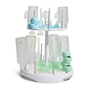 lot 5259 image: Munchkin� High Capacity Drying Rack for Baby Bottles and Accessories, White