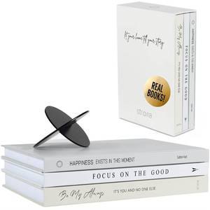 lot 5266 image: STRONA Book Decor Set �� 3 Real Decorative Books for Home D�cor, Coffee Table & Bookshelf Styling with Confidence, Designer Books for Decoration