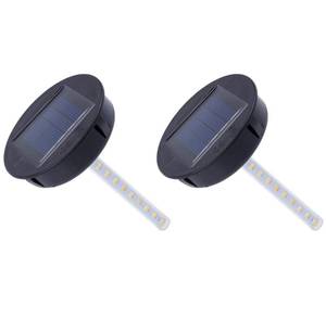 lot 5314 image: Solar-Lantern Waterproof Lights Replacement Top - Garden Decor Outdoor Lighting Decorative Patio Lighting Solar Replacement Top�� (3.15 inch Dancing_2pack)