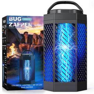 lot 7121 image: REOGLE Bug Zapper Outdoor Indoor 2-in-1 Rechargeable