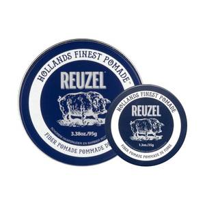 lot 8349 image: REUZEL Fiber Pomade 2026 Road Trip Set Strong Hold Hair Styling Pomade, Low Shine, Texturizing & Volumizing, Fuller Look, Firm Flexible & Reworkable Vegan. 3.38  1.3oz Free Travel Tin