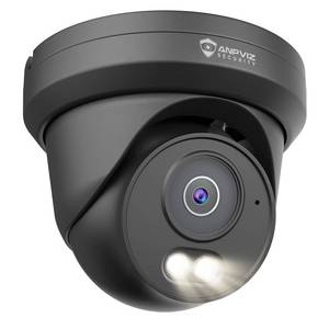 lot 8372 image: Anpviz 4MP PoE Turret Security Camera Outdoor