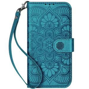 lot 8379 image: Ateeky Wallet Case for iPhone 16 Pro, Blue