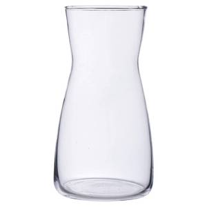 lot 8432 image: Nisoger Clear Glass Vase 8 Inch