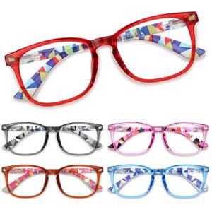lot 8442 image: CCVOO Reading Glasses for Women 1.5 Blue Light Filter