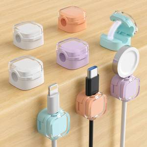 lot 8460 image: COOCAT Magnetic Cable Clips Cord Holder