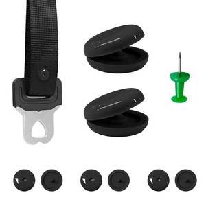 lot 8461 image: VCYOPN Seatbelt Stopper Kit, 5 Sets with Installation Tools