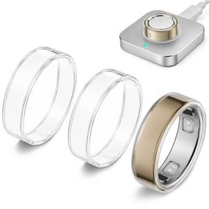 lot 8467 image: Sylacor Clear Ring Cover 3-Pack for Oura Ring 5